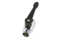 Buiten x Binnendraad G 1/2 inch 2-Weg Messing Mini-Kogelkraan Lange Hendel 15 Bar