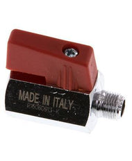 Male To Female G 1/8 inch 2-Way Brass Mini Ball Valve 15 Bar