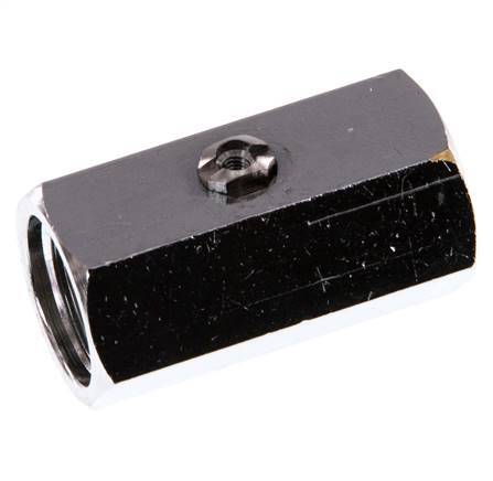G 3/8 inch 2-Weg Messing Mini-Kogelkraan Schroevendraaier Bediend 15 Bar