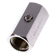 G 3/8 inch 2-Weg Messing Mini-Kogelkraan Schroevendraaier Bediend 15 Bar