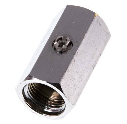 G 3/8 inch 2-Weg Messing Mini-Kogelkraan Schroevendraaier Bediend 15 Bar