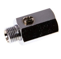 Buiten x Binnendraad G 1/4 inch 2-Weg Messing Mini-Kogelkraan Schroevendraaier Bediend 15 Bar