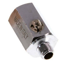 Buiten x Binnendraad G 1/8 inch 2-Weg Messing Mini-Kogelkraan Schroevendraaier Bediend 15 Bar