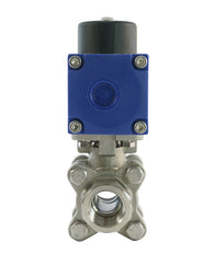 G1/2'' 2-Way Stainless Steel Pneumatic Ball Valve Spring Open - BL2SA3