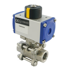 G1/2'' 2-Way Stainless Steel Pneumatic Ball Valve Spring Open - BL2SA3