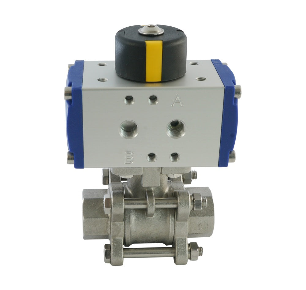 G1/2'' 2-Way Stainless Steel Pneumatic Ball Valve Spring Open - BL2SA3