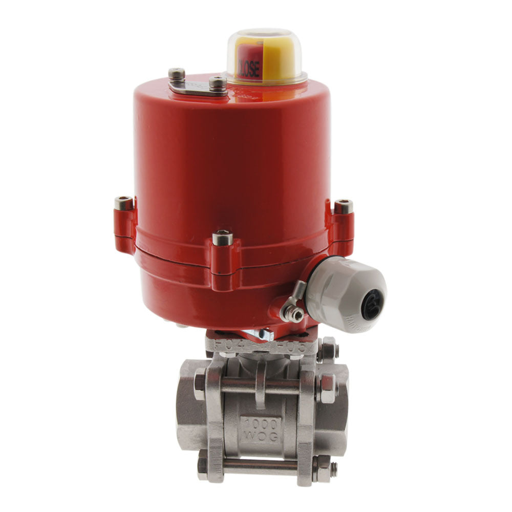 G1/4" 120V AC 2-Weg RVS Elektrische Kogelkraan - BL2SA3