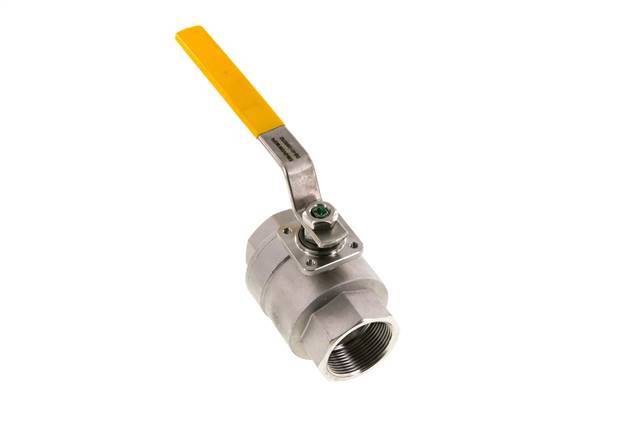 Rp 1-1/2 inch Gas 2-Way Stainless Steel Ball Valve