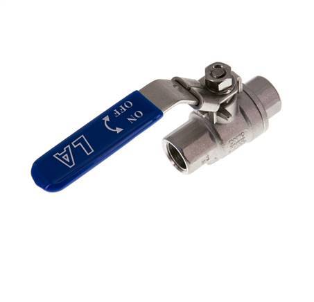 G 3/8 inch PN 63 2-Way Stainless Steel Ball Valve