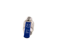 Buiten x Binnendraad R/Rp 1-1/2 inch PN 63 2-Weg RVS Kogelkraan