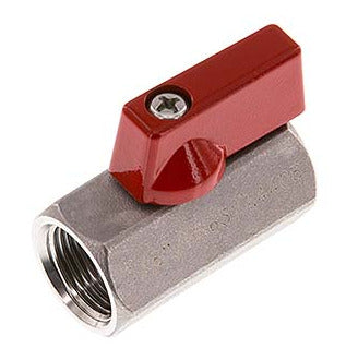 G 1/8 inch 2-Weg Rvs Mini-Kogelkraan 63 Bar G 1/8 inch 2-Weg Rvs Mini-Kogelkraan 63 Bar