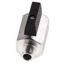 Buiten x Binnendraad G 1/4 inch 2-Weg Rvs Mini-Kogelkraan 25 Bar