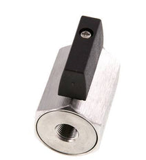 Buiten x Binnendraad G 1/8 inch 2-Weg Rvs Mini-Kogelkraan 25 Bar