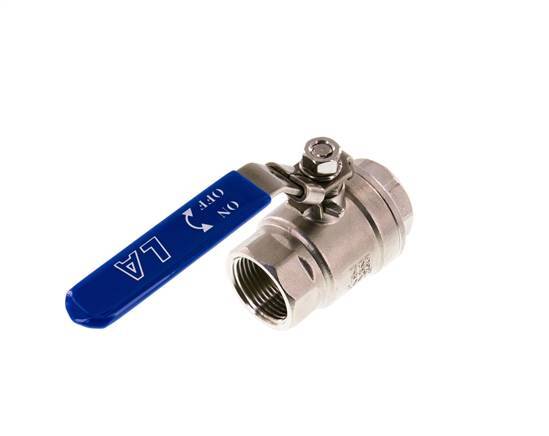 G1'' 2-Way Ball Valve Stainless Steel PTFE 63 bar - BL2SM