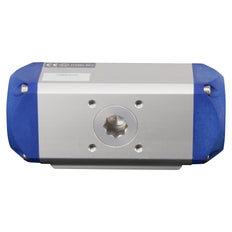 G1-1/4'' 3-Weg T-poort Messing Pneumatische Kogelklep Veer Open - BL3BA