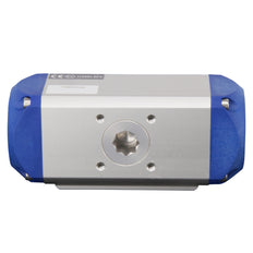 G1-1/4'' 3-Weg L-poort RVS Pneumatische Kogelklep Dubbelwerkend - BL3SA