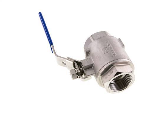 G 2 inch Vented Stainless Steel Ball Valve