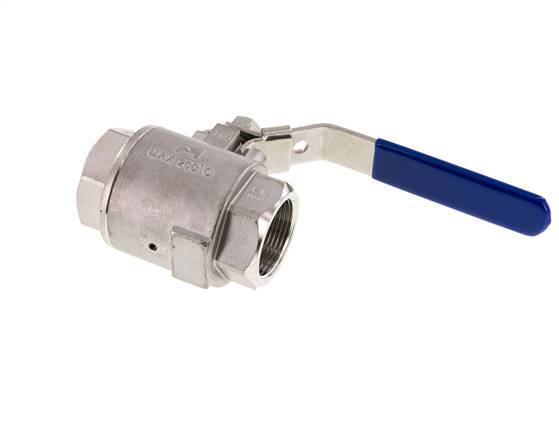 G 2 inch Vented Stainless Steel Ball Valve