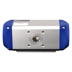 DN65 (2-1/2 inch) Wafer Pneumatic Butterfly Valve GGG40-Stainless Steel-FKM Double Acting - BFLW