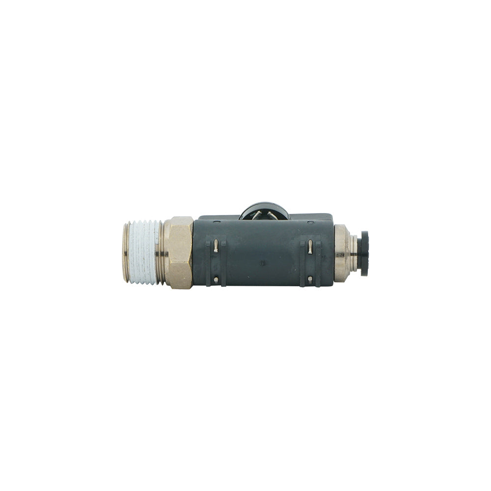 8mm - R1/4" Rechte 2-Weg Kogelkraan Serie 20