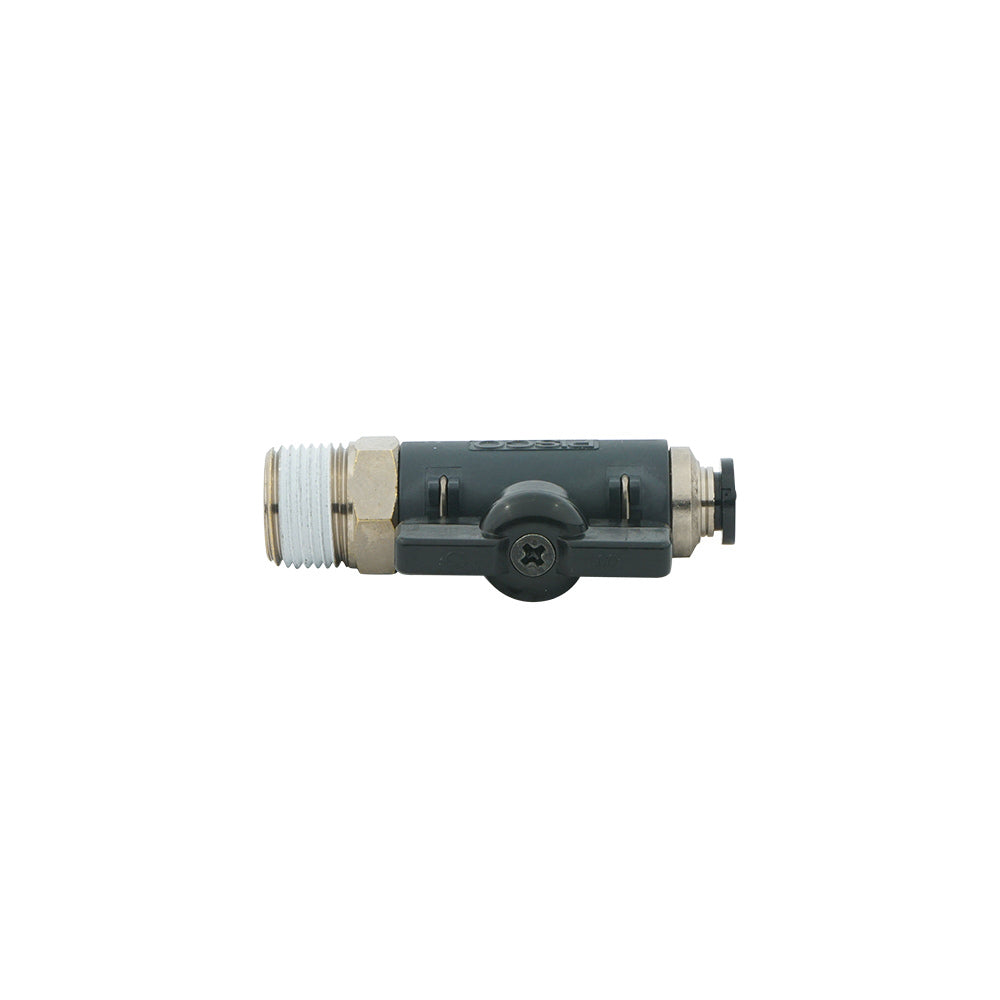 8mm - R1/4" Rechte 2-Weg Kogelkraan Serie 20