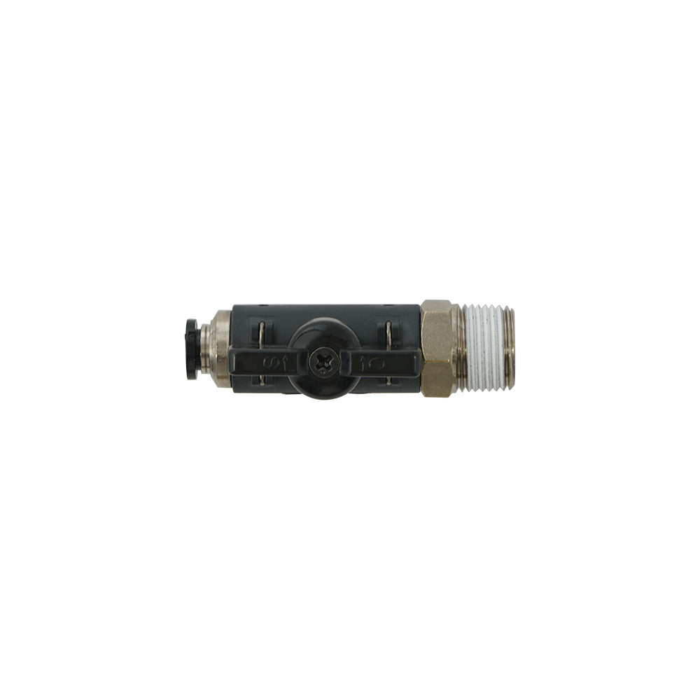 8mm - R1/4" Rechte 2-Weg Kogelkraan Serie 20