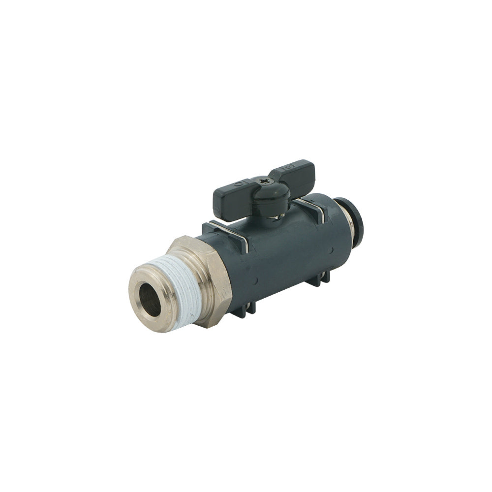 12mm - R3/8" Straight 2-Way Ball Valve Series 60