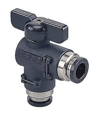 8mm - 6mm Insteek 2-Weg Haakse Kogelkraan Serie 20