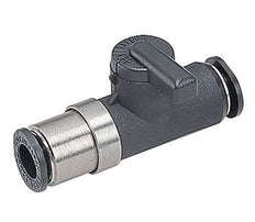 6mm - 6mm Union Straight 2-Way Ball Valve Series 10
