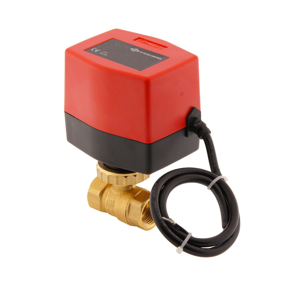 Electrical Ball Valve BW2 1/2'' 2-way 12V DC 3-point