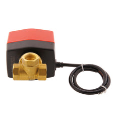 Elektrische Kogelkraan BW3 1/2" 3-weg 120V AC relais