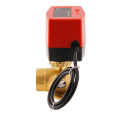Electrical Ball Valve BW3 1'' 3-way 24V DC 3-point