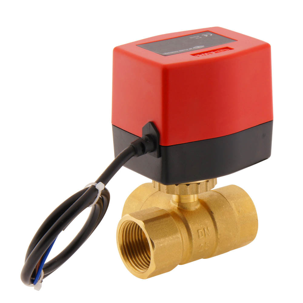 Electrical Ball Valve BW3 1'' 3-way 24V AC relay