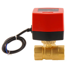 Electrical Ball Valve BW3 1'' 3-way 24V DC 3-point