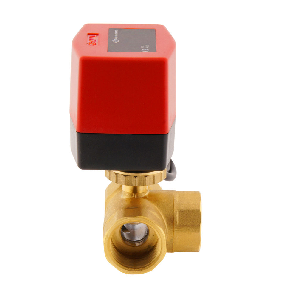 Electrical Ball Valve BW3 1'' 3-way 24V DC 3-point