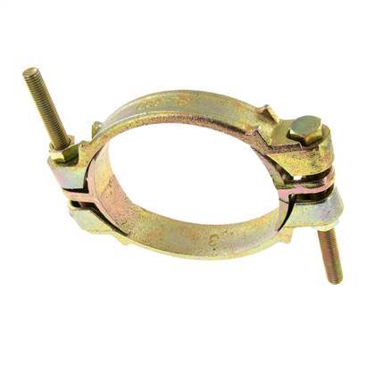 Malleable Cast Iron Hose Clamp 135-155 mm Twist Claw Coupling DIN 20039A