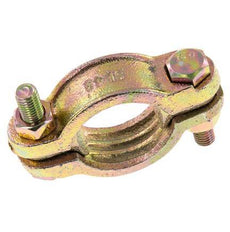 Malleable Cast Iron Hose Clamp 39-49 mm Twist Claw Coupling DIN 20039A [2 Pieces]