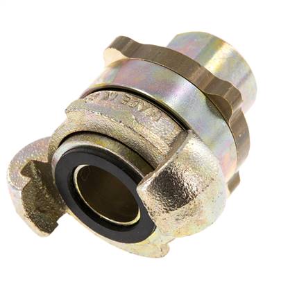 Gietijzer DN 10 DIN 3238 compressor klauwkoppeling G 3/8 inch Binnendraad