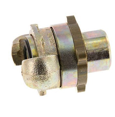 Gietijzer DN 10 DIN 3238 compressor klauwkoppeling G 3/8 inch Binnendraad