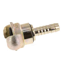 Gietijzer DN 10 DIN 3489 Compressor Klauwkoppeling met 13 mm Slangpilaar Draaibaar