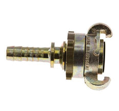 Gietijzer DN 10 DIN 3238 Compressor Klauwkoppeling met 13 mm Slangpilaar Veiligheidskraag