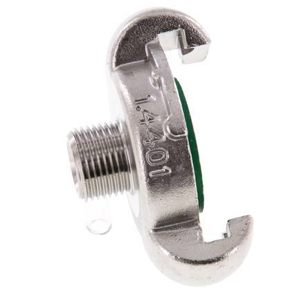 RVS DN 10 DIN 3489 compressor klauwkoppeling