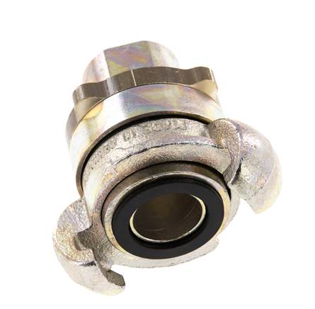 Gietijzer DN 13 DIN 3238 compressor klauwkoppeling G 1/2 inch Binnendraad