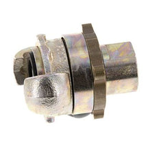 Gietijzer DN 13 DIN 3238 compressor klauwkoppeling G 1/2 inch Binnendraad