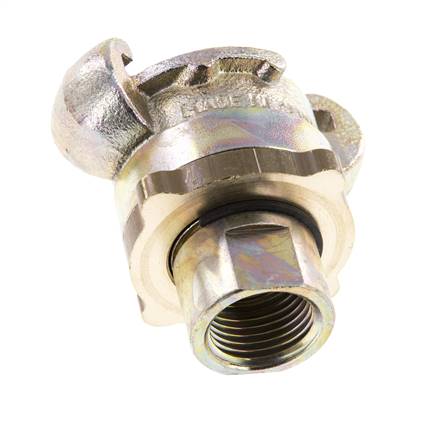 Gietijzer DN 13 DIN 3238 compressor klauwkoppeling G 1/2 inch Binnendraad