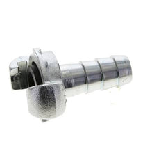 Gietijzer DN 14 DIN 3489 Compressor Klauwkoppeling met 19 mm Slangpilaar