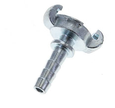 Gietijzer DN 8.5 DIN 3489 Compressor Klauwkoppeling met 13 mm Slangpilaar Veiligheidskraag