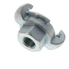 Gietijzer DN 15 DIN 3489 compressor klauwkoppeling Rp 3/8 inch Binnendraad