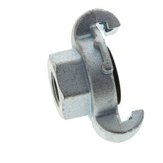 Gietijzer DN 15 DIN 3489 compressor klauwkoppeling Rp 3/8 inch Binnendraad