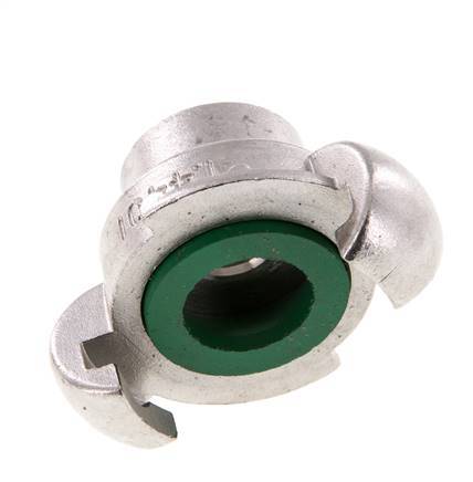 RVS DN 15 DIN 3489 compressor klauwkoppeling Rp 3/8 inch Binnendraad
